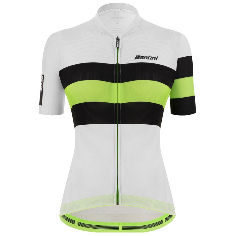 Santini Sleek Bengal woman jersey - White