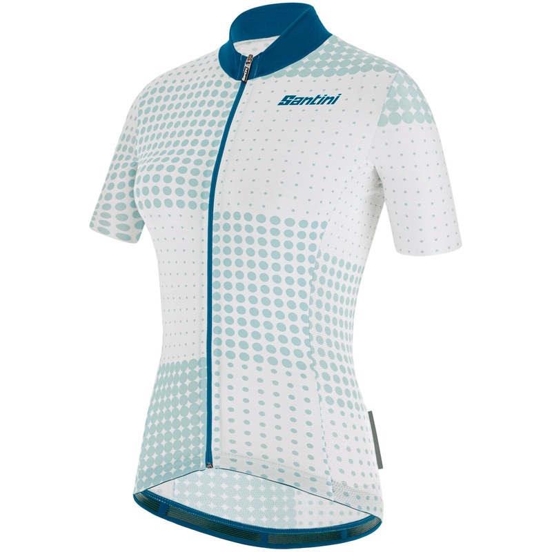 Santini Tono Sfera women jersey - Silver