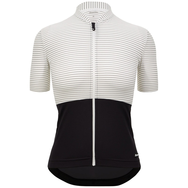 Women's Sweater Santini Color Stripe - Black