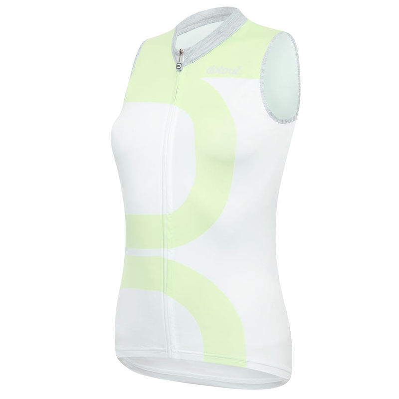 Jersey S/L Woman DotOut Up - White Yellow