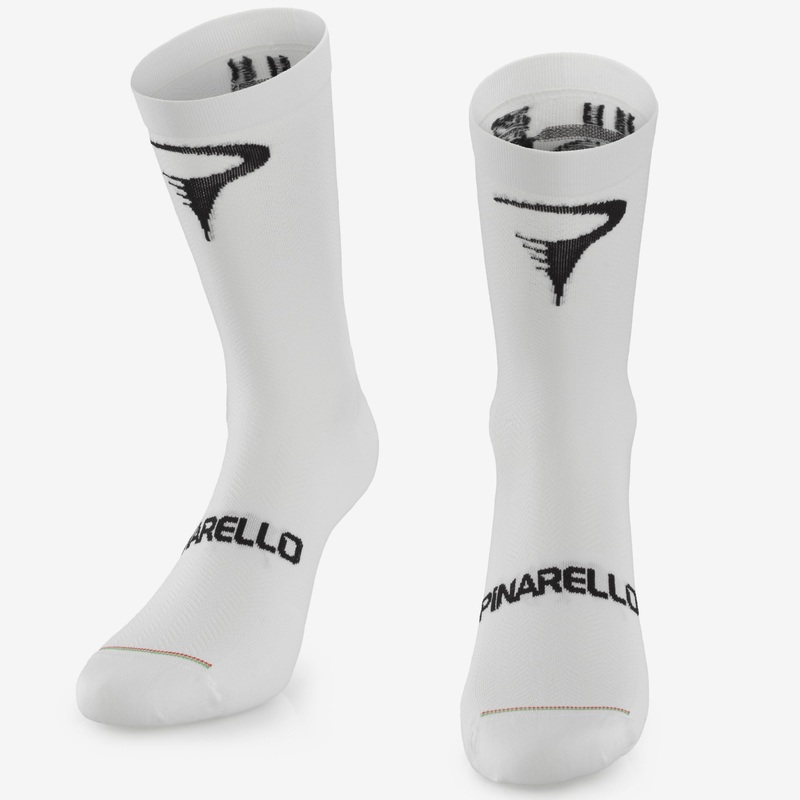 Pinarello Performance End of Discussion socks - White