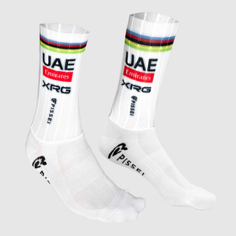 Pissei UAE Team Emirates 2025 Aero socks - Tadej Pogacar