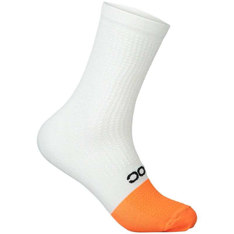 Poc Flair Mid socks - White orange