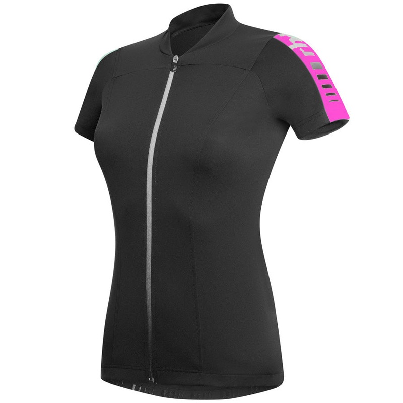 Rh+ Spirit women jersey - Black fuchsia
