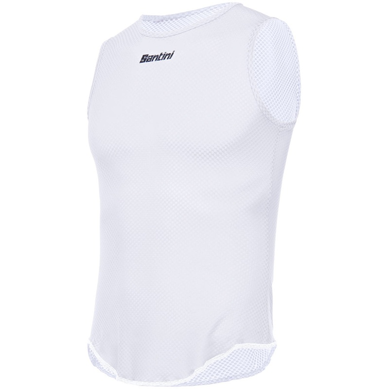 Santini Lieve sleeveless base layer - White
