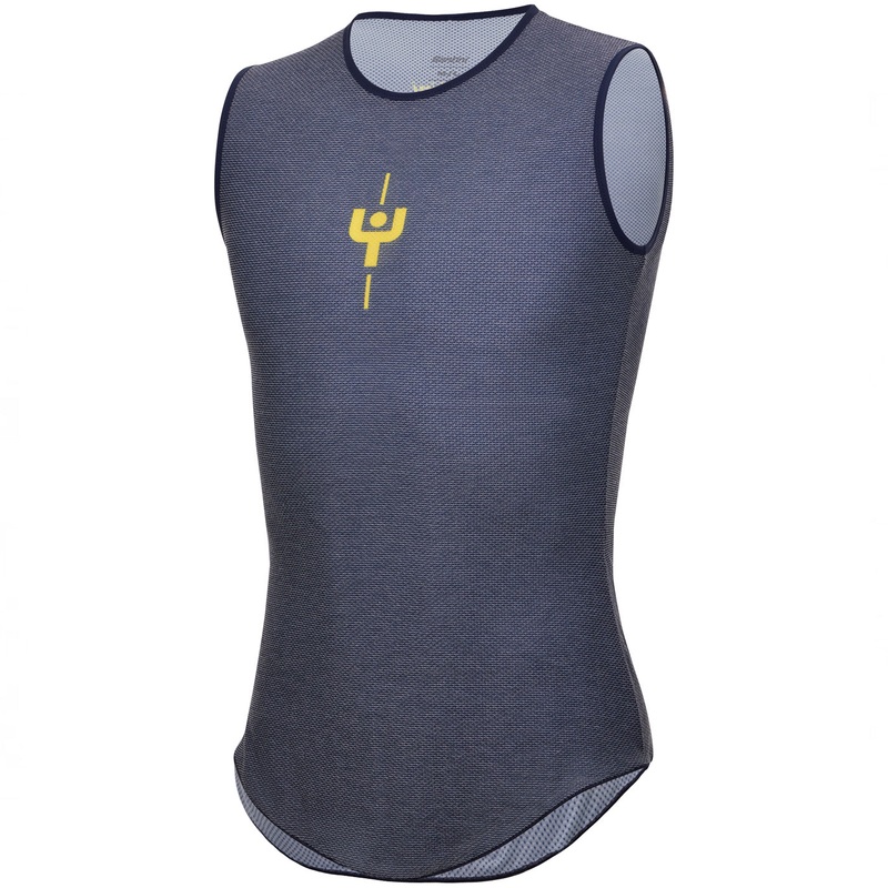Santini Tour de France sleeveless base layer - Maillot Jaune