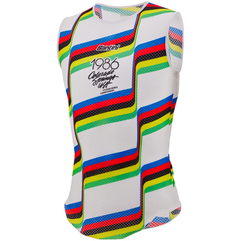 Santini UCI sleeveless base layer - Colorado 1986