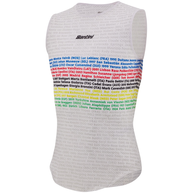 Santini UCI sleeveless base layer - Official
