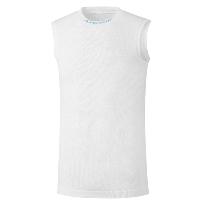 Shimano S-Phyre sleeveless base layer - White