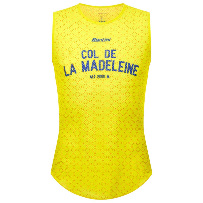 Sleeveless undershirt Santini Tour de France - Col de la Madeleine