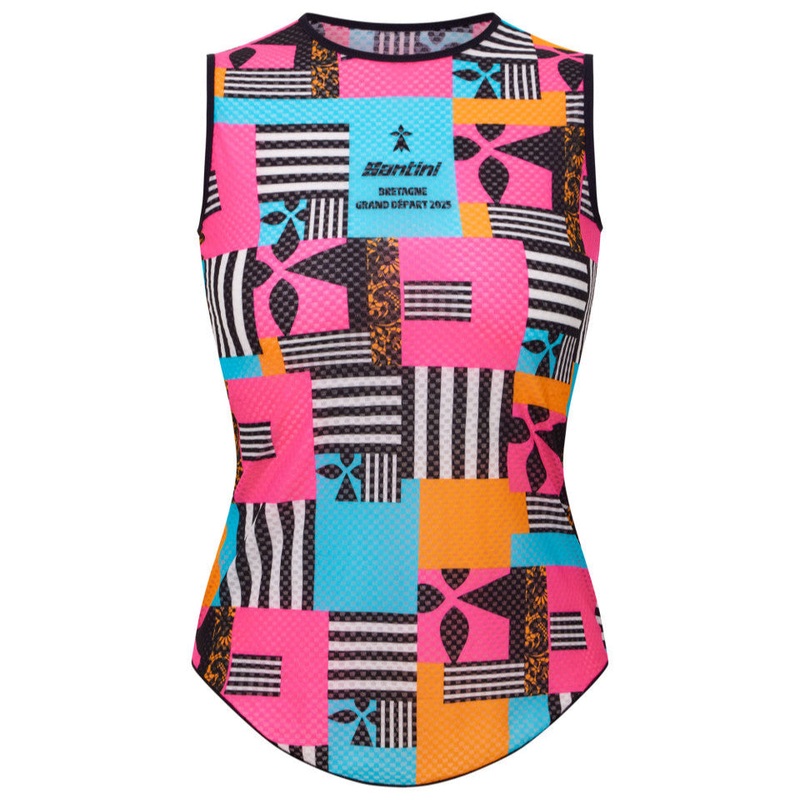 Sleeveless undershirt Santini Tour de France - Grand Dpart Bretagne