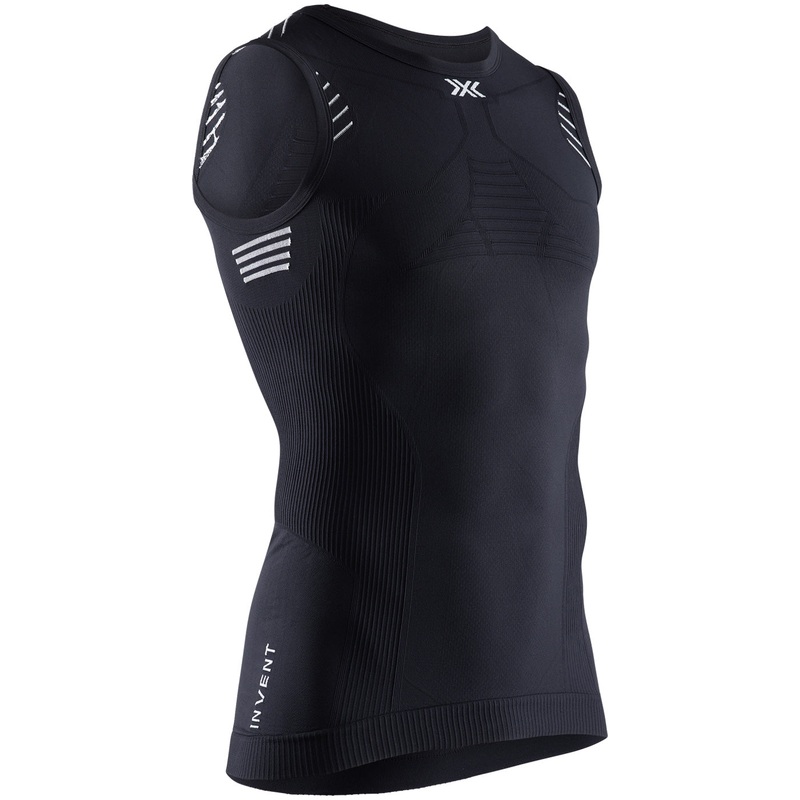 X-Bionic Invent 4.0 sleeveless base layer - Black