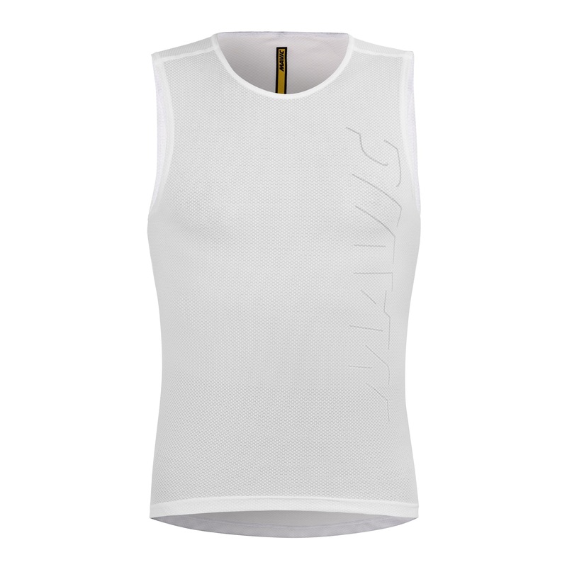 Mavic Hot Ride +SL sleeveless base layer - White