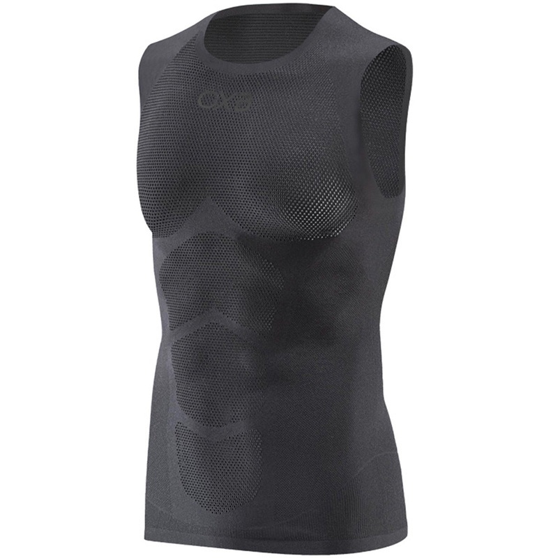 Oxyburn Trax sleeveless base layer - Black