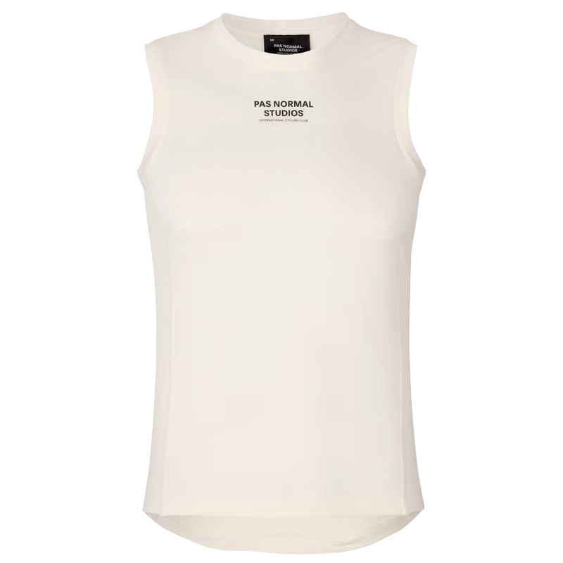 Pas Normal Studios Mid sleeveless underwear jersey - White