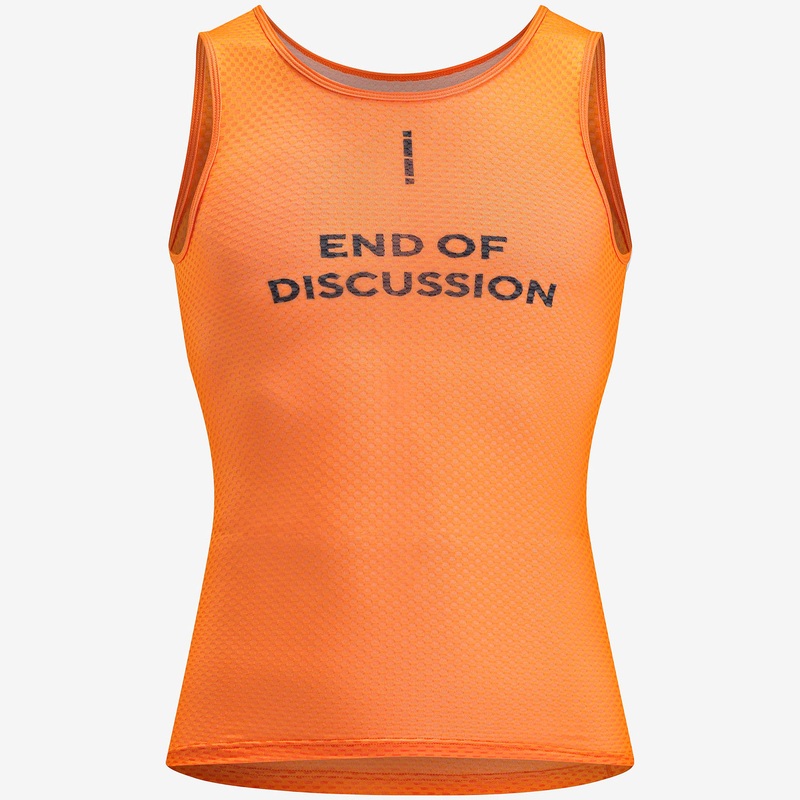 Pinarello sleeveless base layer - Orange