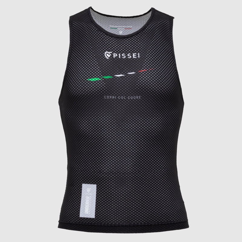 Pissei Attaque sleeveless base layer - Black Italy