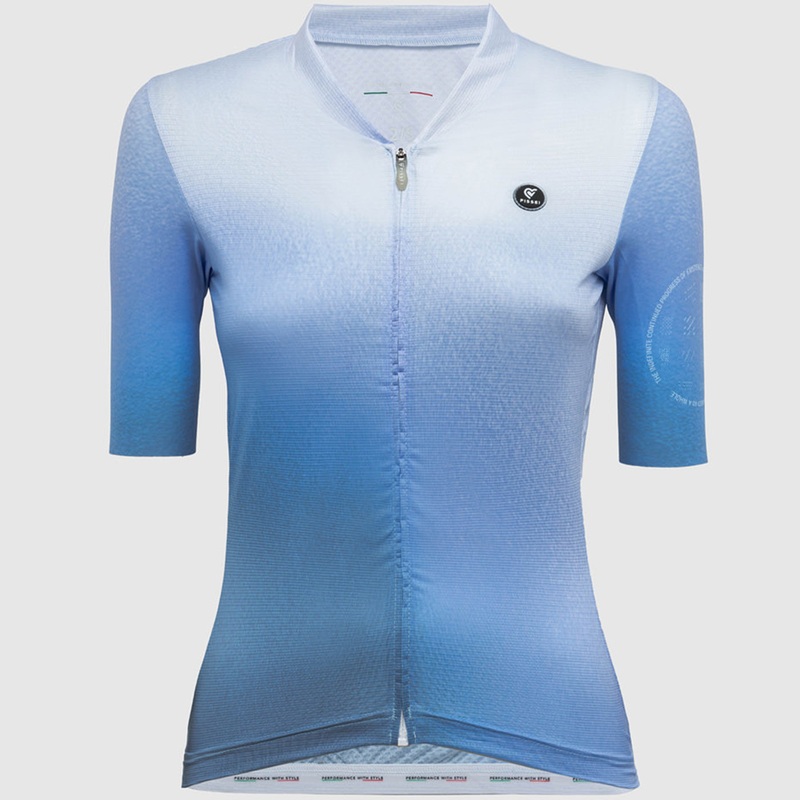 Pissei Tempo women jersey - Light blue