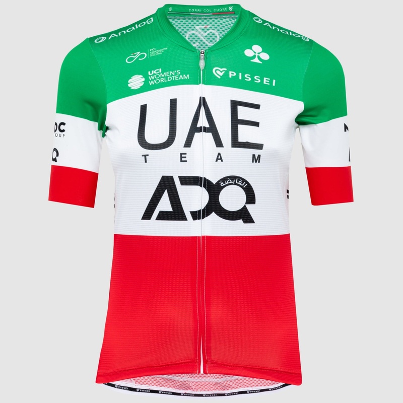 UAE Team ADQ 2025 Pissei women jersey - Italian Champion