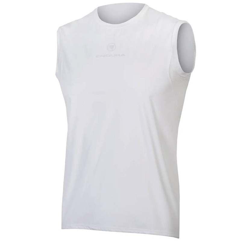 Endura Translite Windproof sleeveless base layer - White