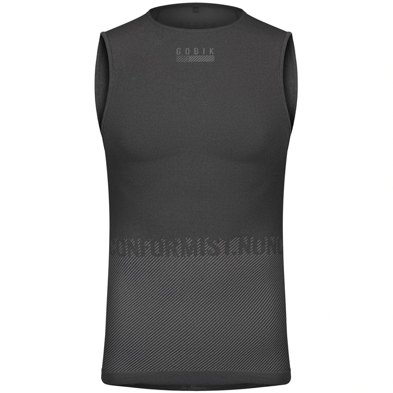 Gobik Limber Skin Basalt sleeveless base layer - Black
