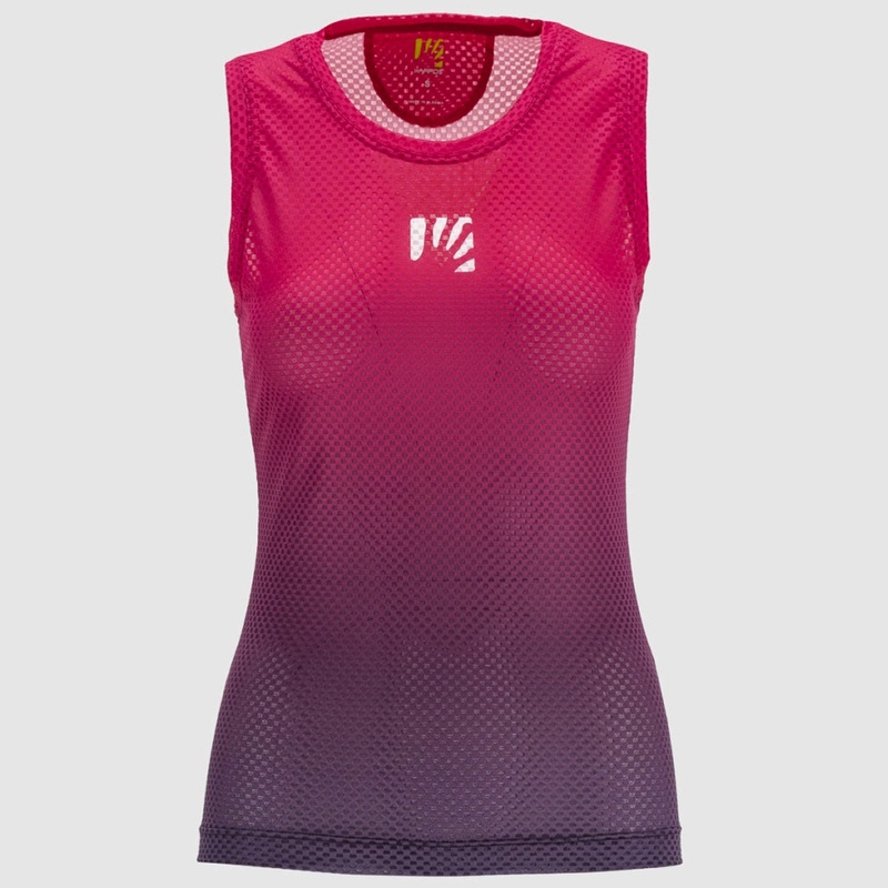 Karpos Verve Mesh woman sleeveless base layer - Fuchsia