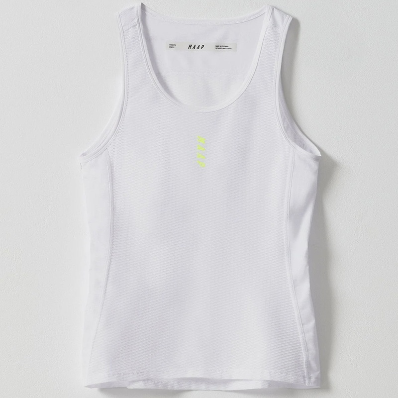 Maap Team woman sleeveless base layer - White