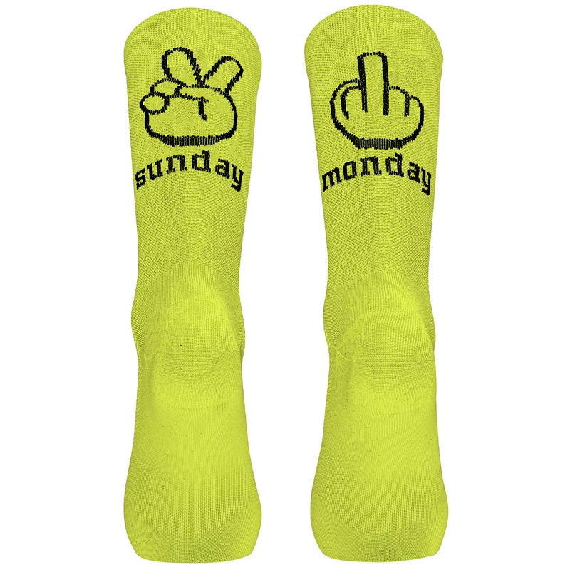 Northwave Sunday Monday socks - Yellow