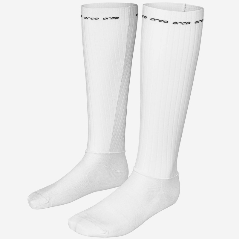 Orca Aero Long socks - White