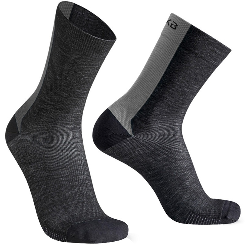 Oxyburn 1613 Thermo sprint socks - Black grey