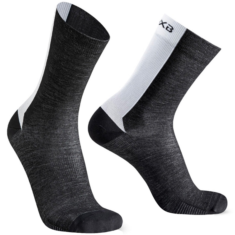 Oxyburn 1613 Thermo sprint socks - Black white