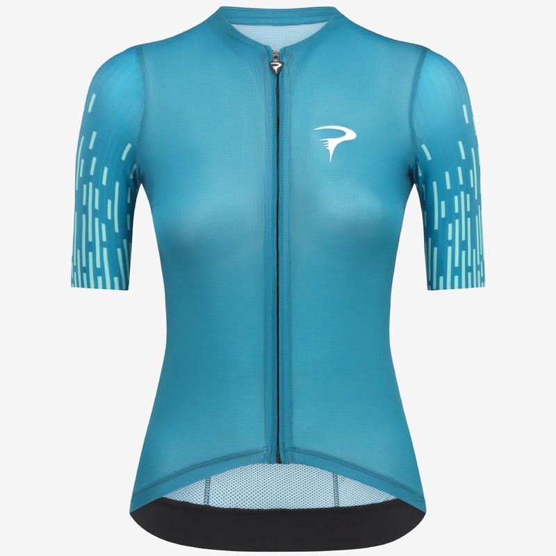 Pinarello F women jersey - Blue
