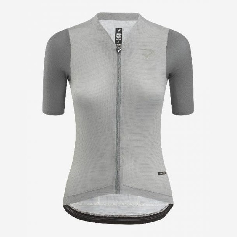 Women Jersey Pinarello F9 - Grey