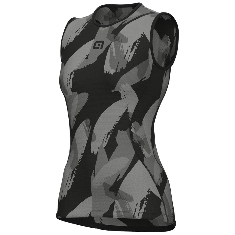 Ale Brush woman sleeveless base layer - Black