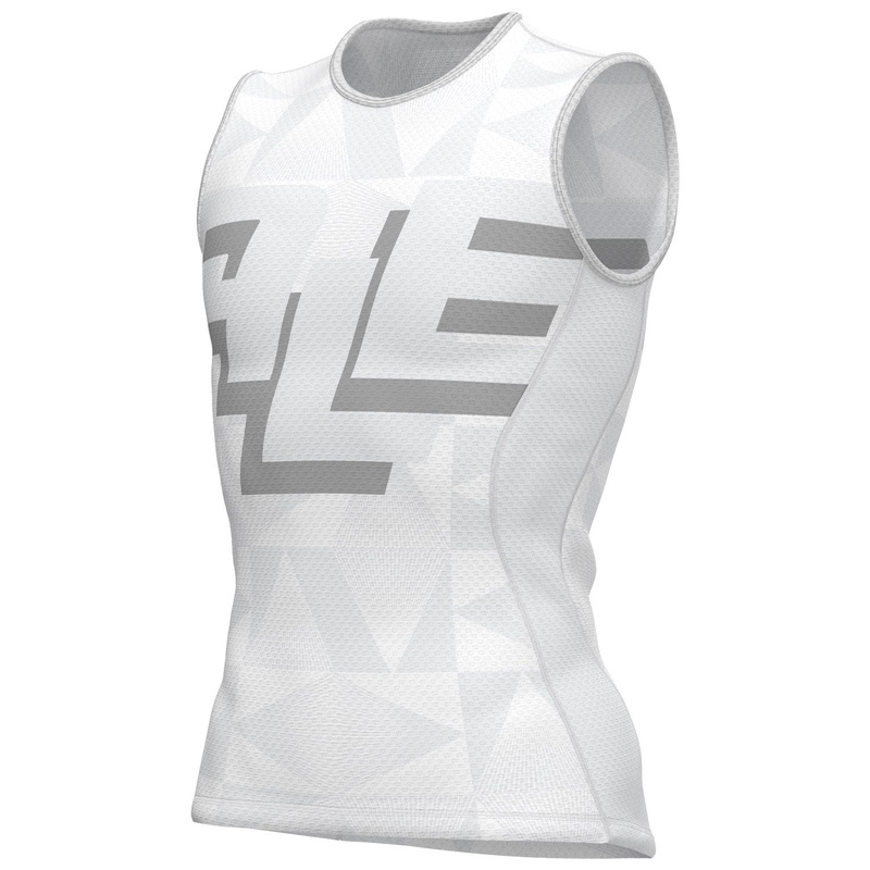 Ale Multiverso sleeveless base layer - White
