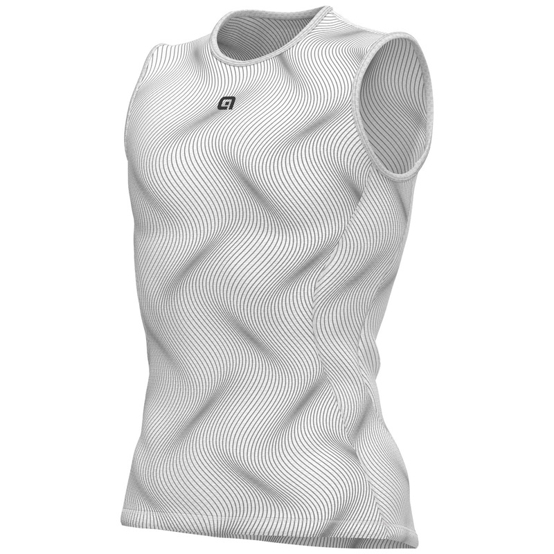 Ale Rift sleeveless base layer - White