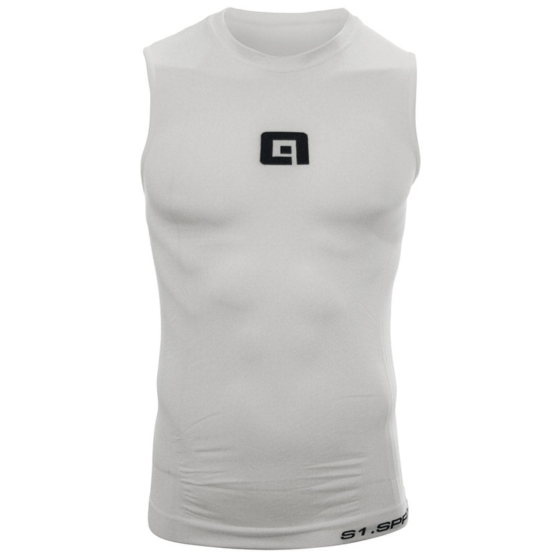 Ale S1 Spring sleeveless base layer  - White