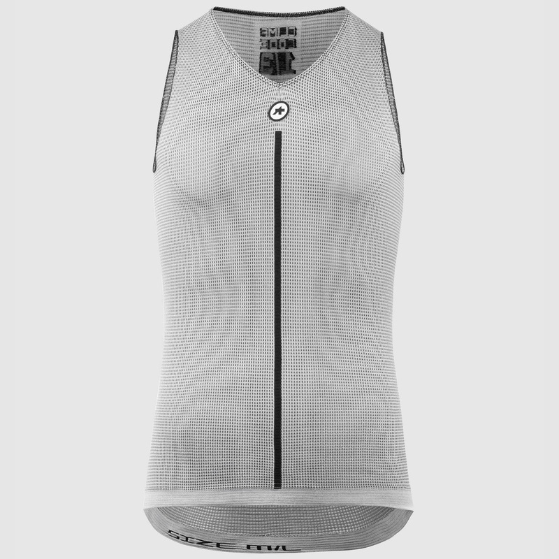 Assos 1/3 NS Skin Layer P1 sleeveless underwear jersey - Gray