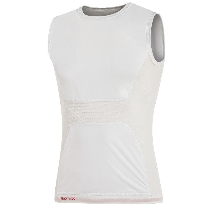 Biotex Antivento Seamless sleeveless base layer - White