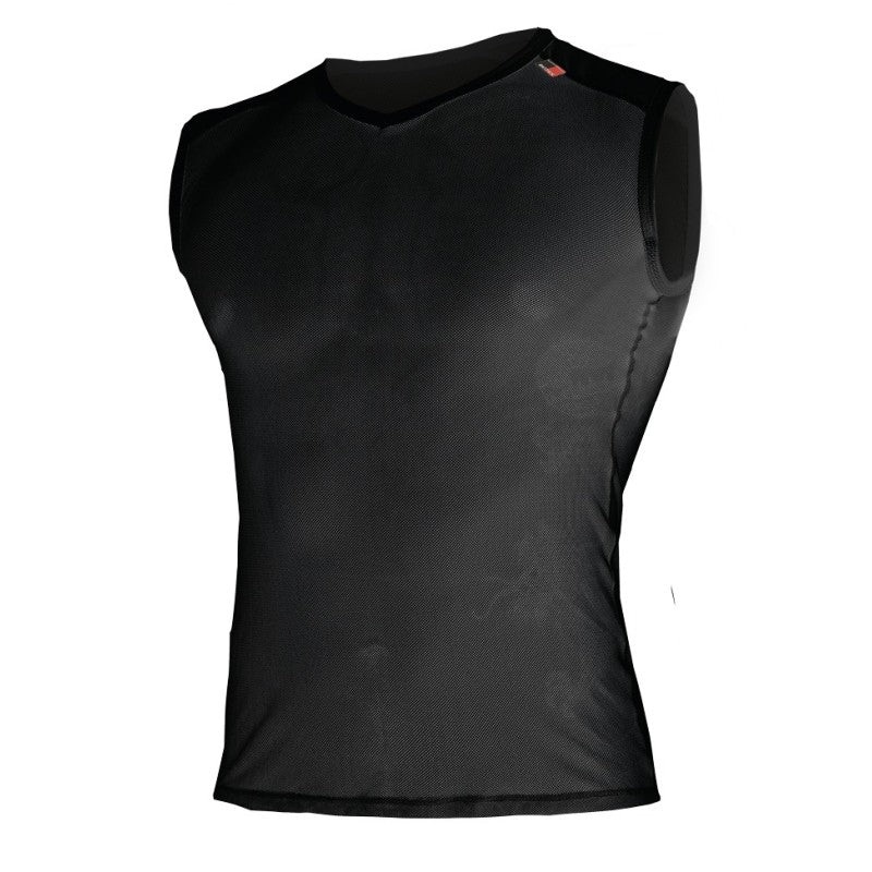 Biotex Microrete Velo sleeveless base layer - Black