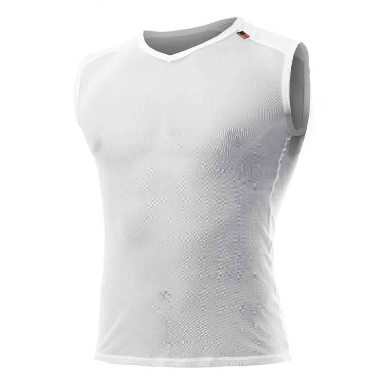 Biotex Microrete Velo sleeveless base layer - White