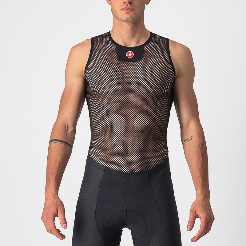 Castelli Core Mesh 3 sleeveless underwear shirt - Black