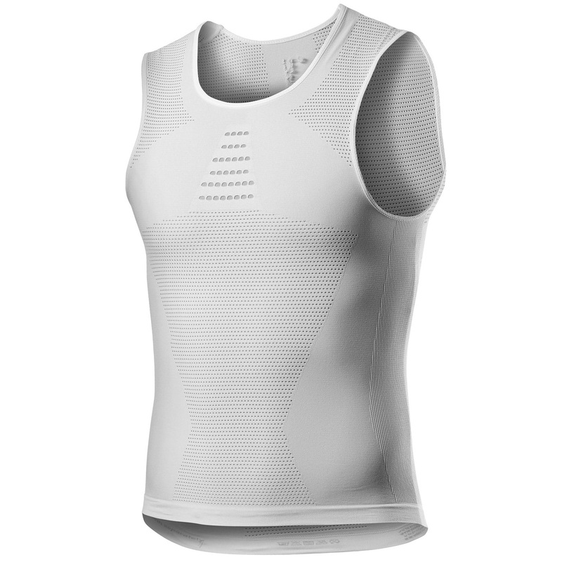 Castelli Core Seamless sleeveless jersey base layer - White