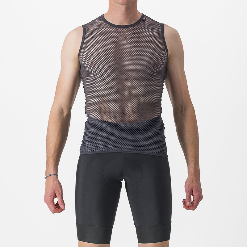 Castelli Miracolo Wool sleeveless base layer - Grey