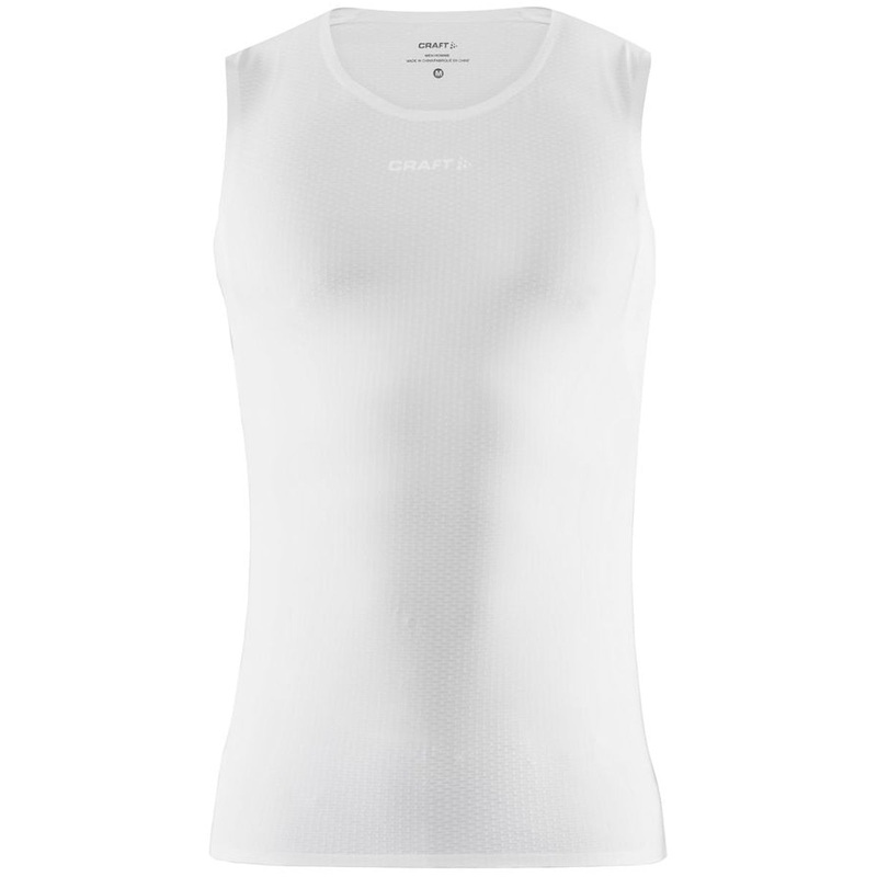 Craft Pro Dry Nanoweight SL M sleeveless base layer - White
