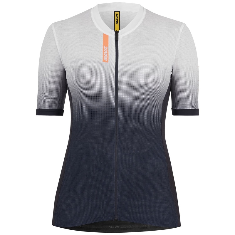 Mavic Essential Graphic woman jersey - White blue