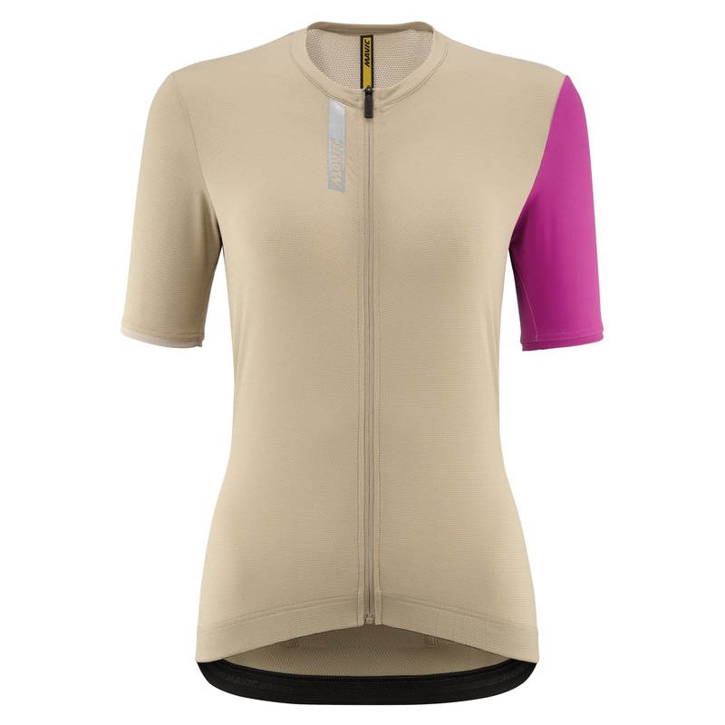 Mavic Essential woman jersey - Beige