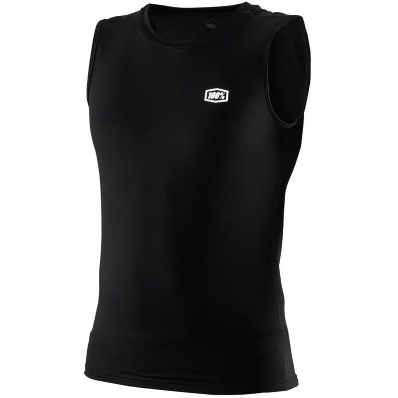 100% Basecamp sleeveless base layer - Black