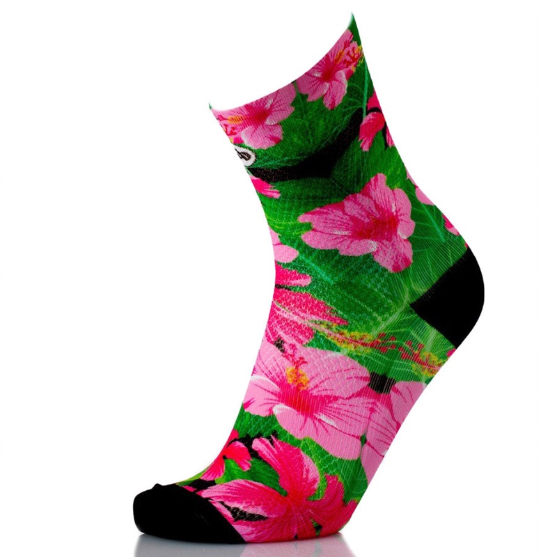 MBwear Fun Nature Socks - Green rose