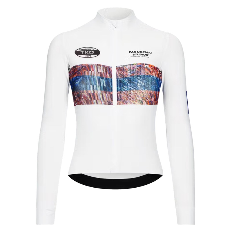 Pas Normal Studios T.K.O. Mechanism women long-sleeve jersey - White